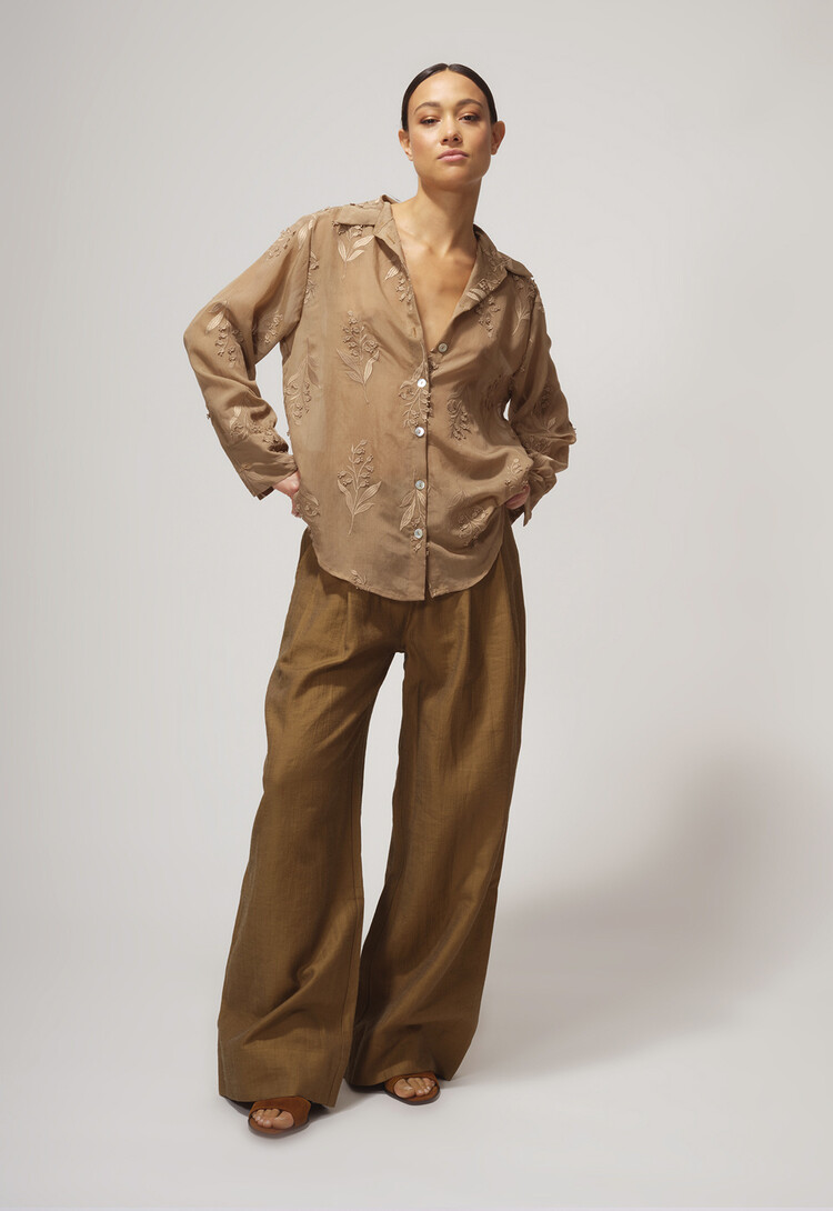 Dutchess Bally blouse - embroidery