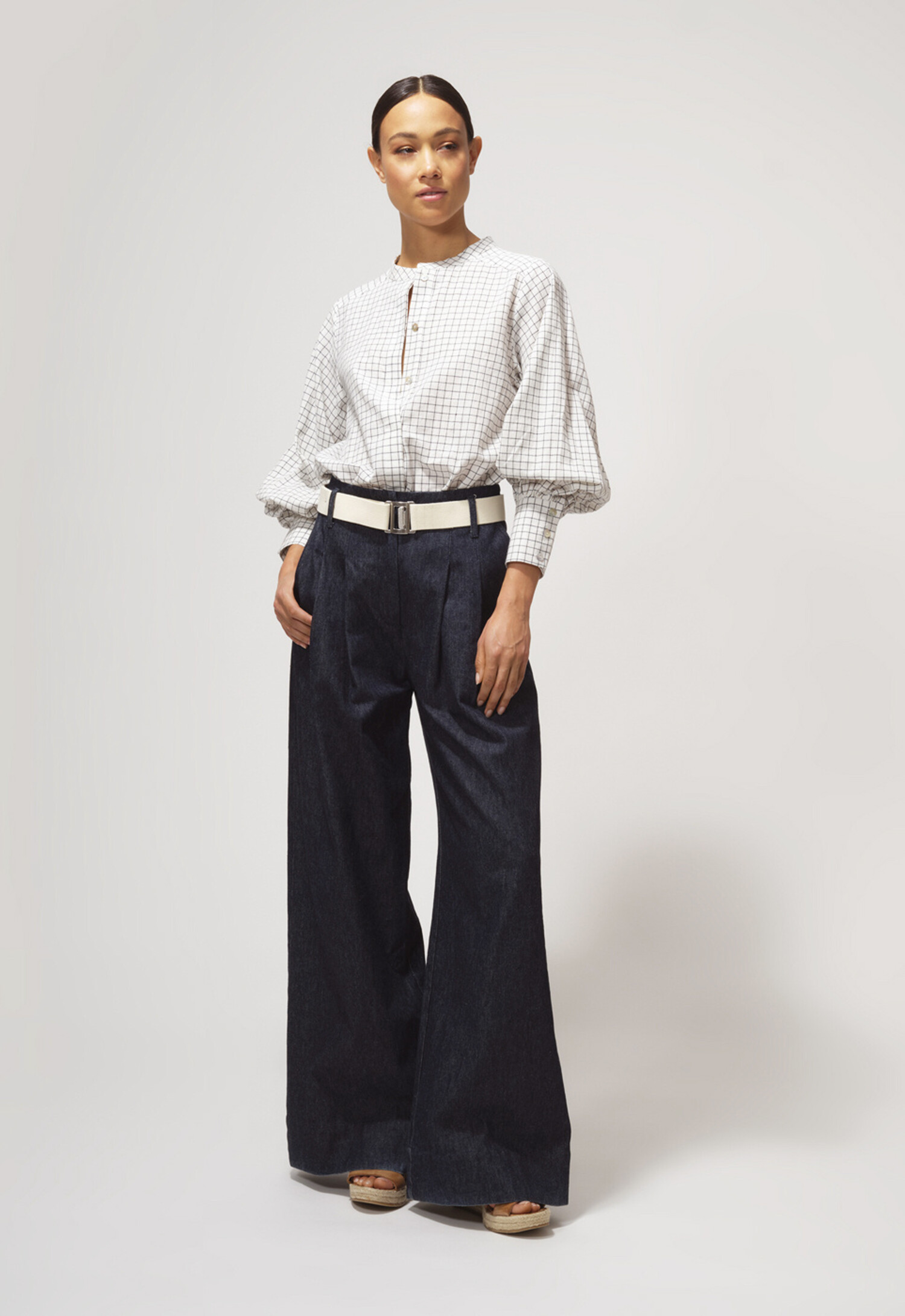 Cairo blouse - check - Dutchess - Shop