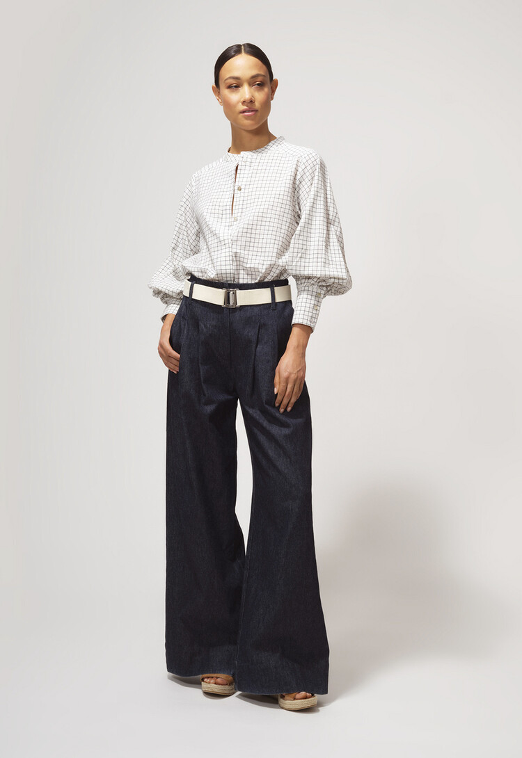 Dutchess Cairo blouse - check