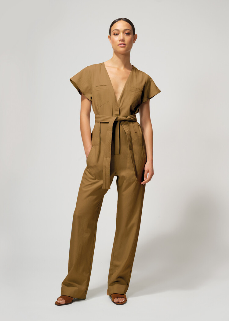 Dutchess Nevada broekpak - toffee