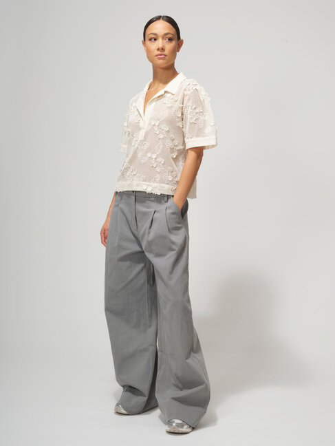 Dutchess Oxford pants - light grey jeans
