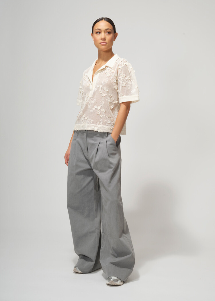 Dutchess Oxford pants - light grey jeans