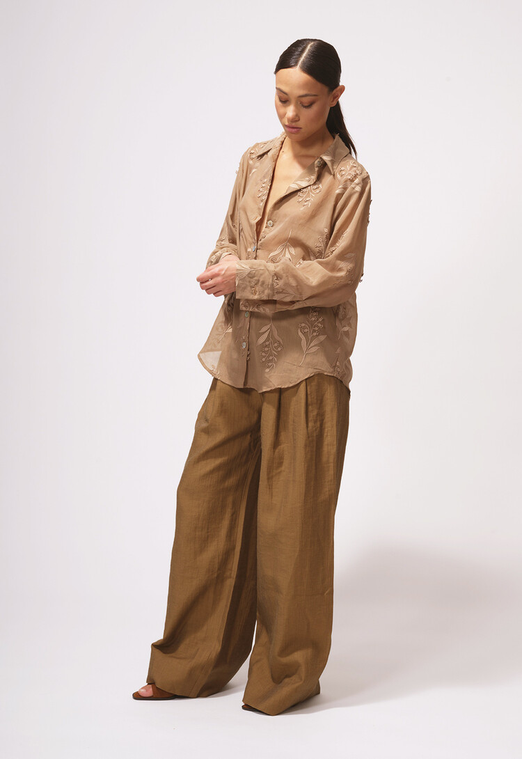 Dutchess Oxford broek - toffee