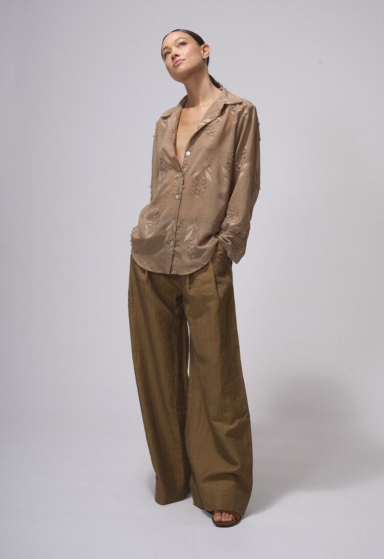 Dutchess Oxford pants - toffee