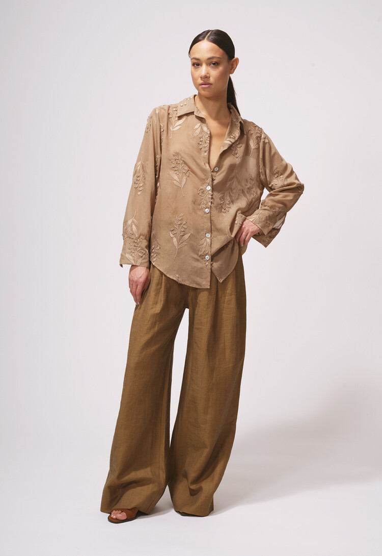 Dutchess Oxford pants - toffee