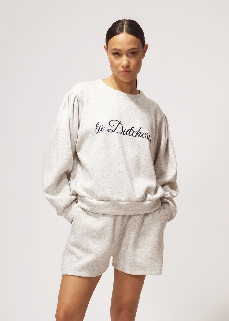 Dutchess Anniversary sweater - greige