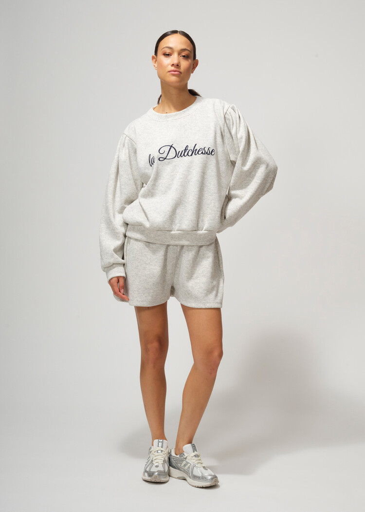 Dutchess Sweat shorts - greige
