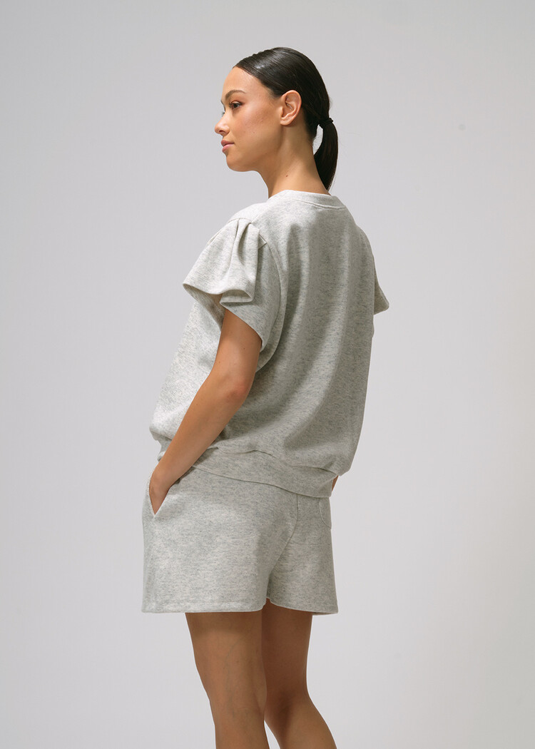 Dutchess Sweat shorts - greige