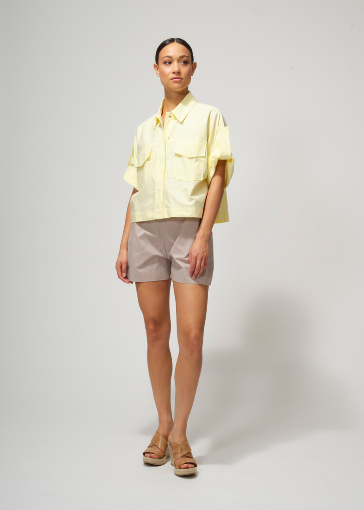 Dutchess Safari blouse - citron