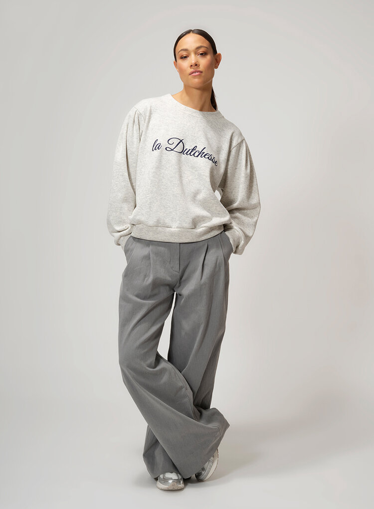 Dutchess Anniversary sweater - greige