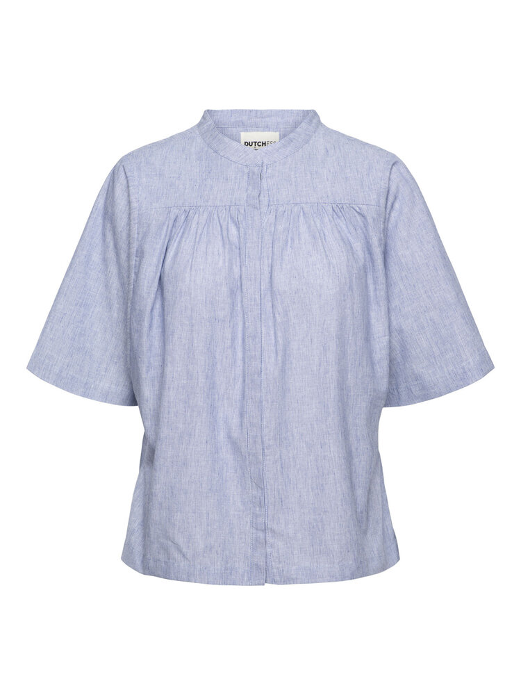 Dutchess Solange top - blue stripe