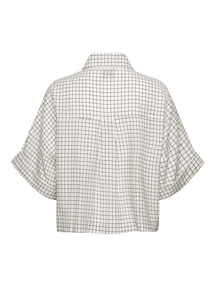 Dutchess Safari blouse - check