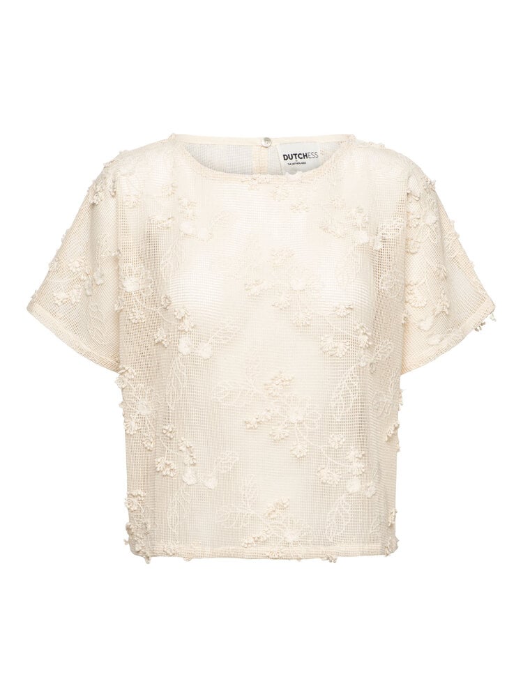 Dutchess Dusty top - flowers