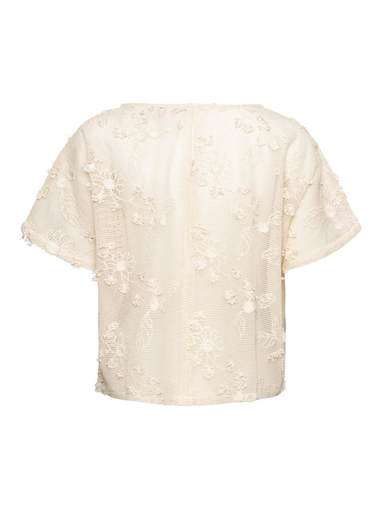 Dutchess Dusty top - flowers