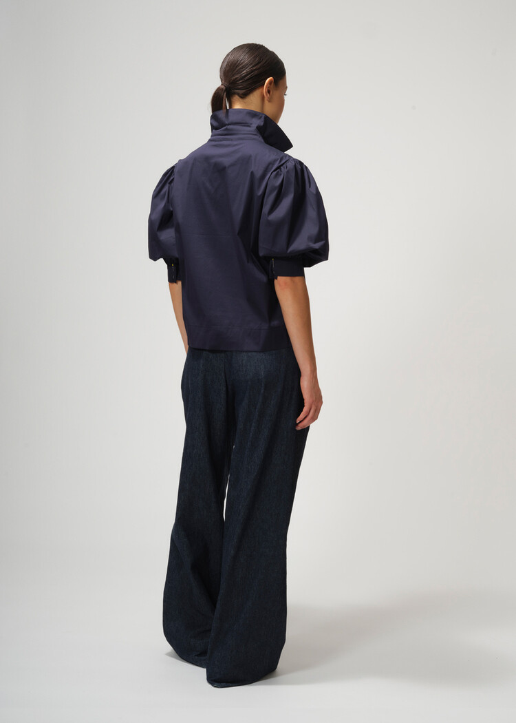 Dutchess Berber blouse - blue stripe