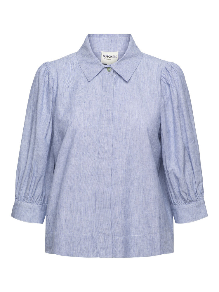 Dutchess Berber blouse - blue stripe