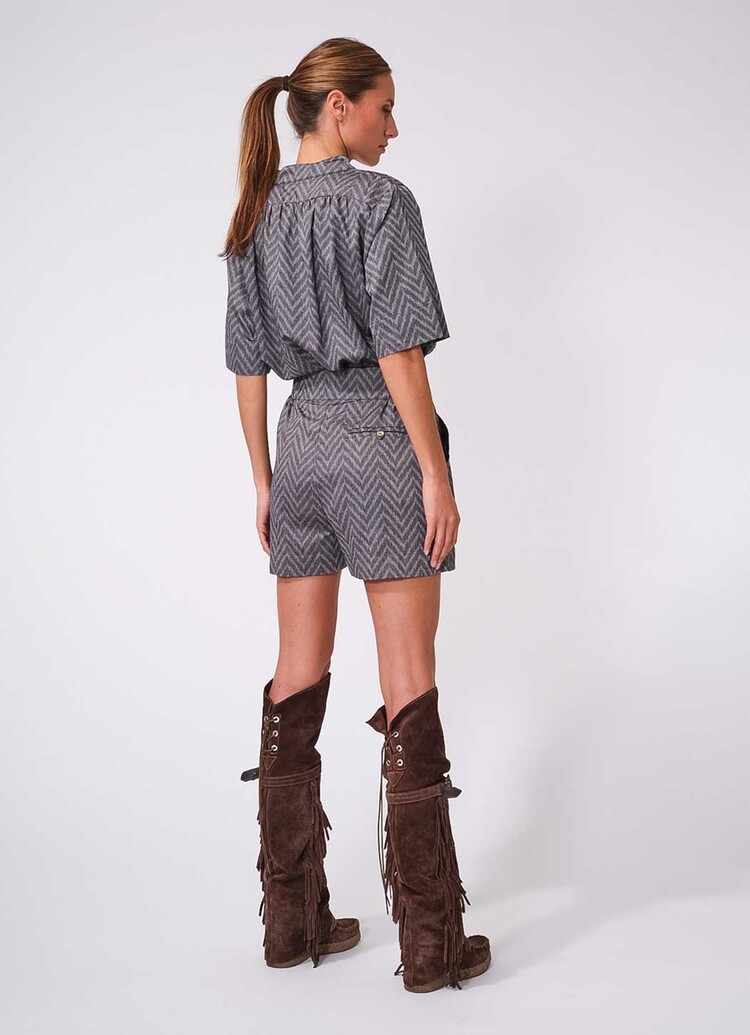 Dutchess Darling shorts - zig zag