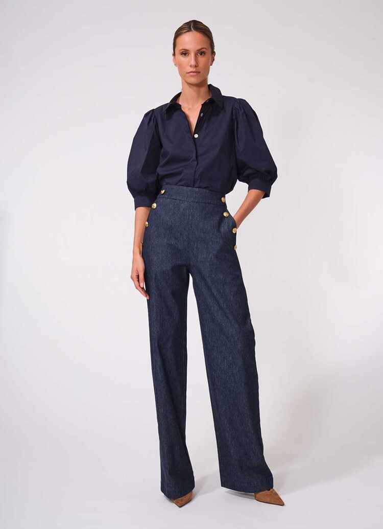 Dutchess Berber blouse - midnight