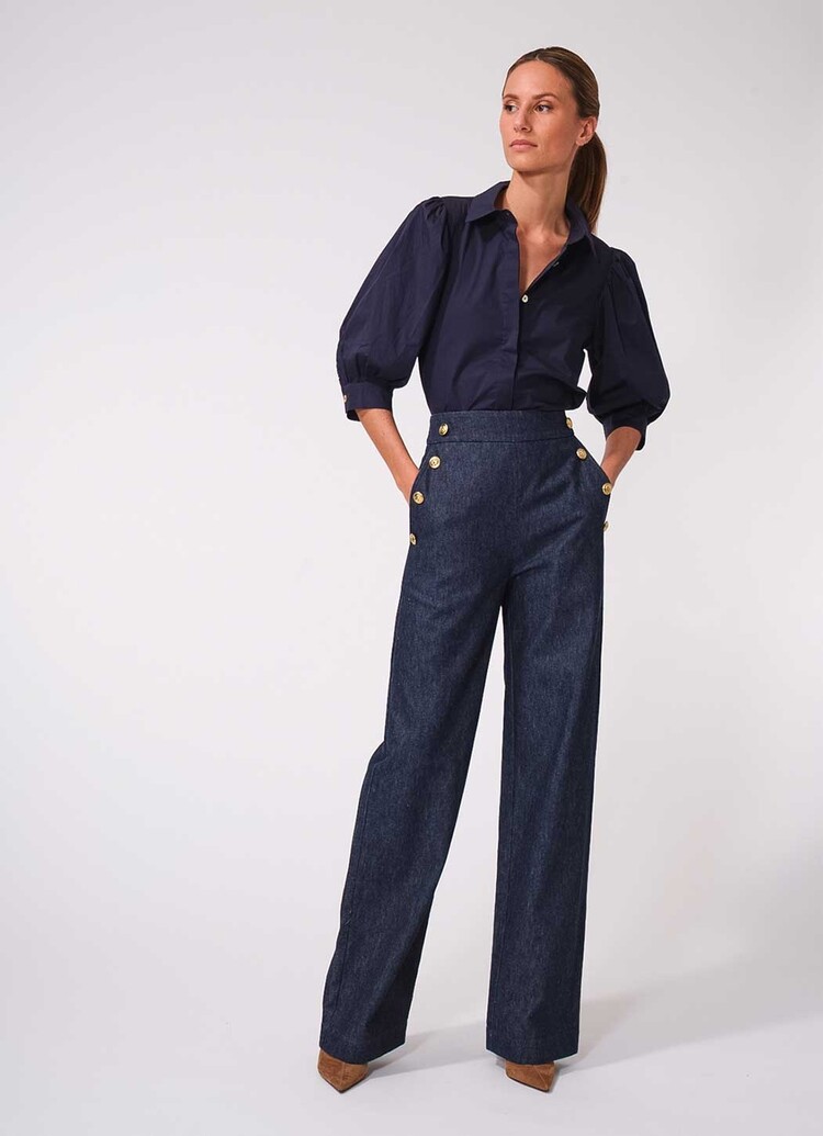 Dutchess Berber blouse - midnight