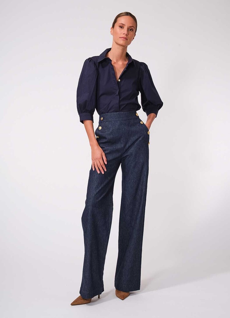 Dutchess Berber blouse - midnight