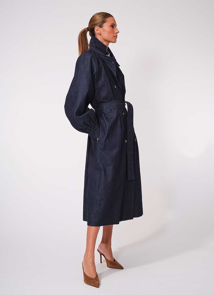 Dutchess Jeany coat - dark jeans