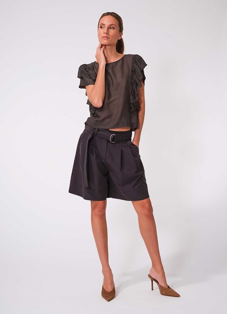 Dutchess Bush shorts - donkergrijs