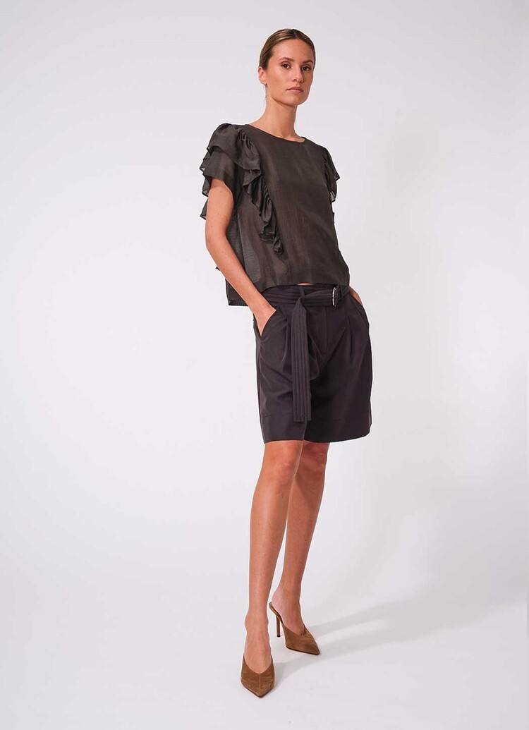 Dutchess Bush shorts - donkergrijs