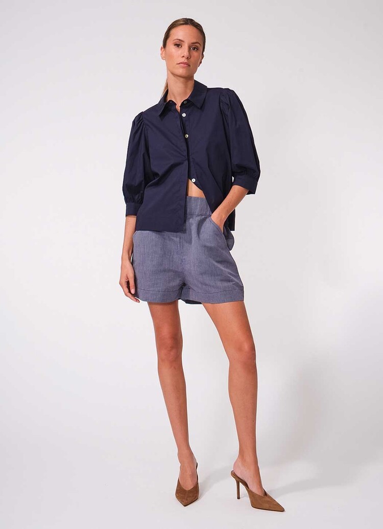 Dutchess Darling shorts - navy stripe