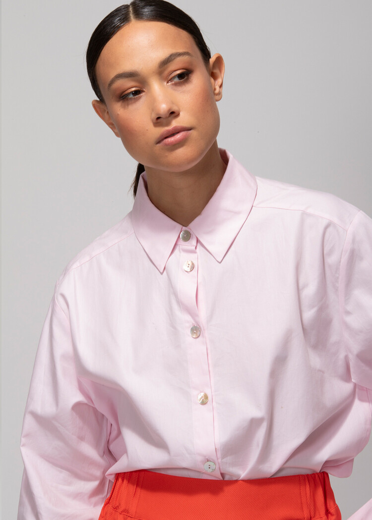 Dutchess Bally blouse - light pink