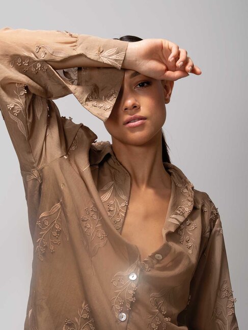 Dutchess Bally blouse - embroidery
