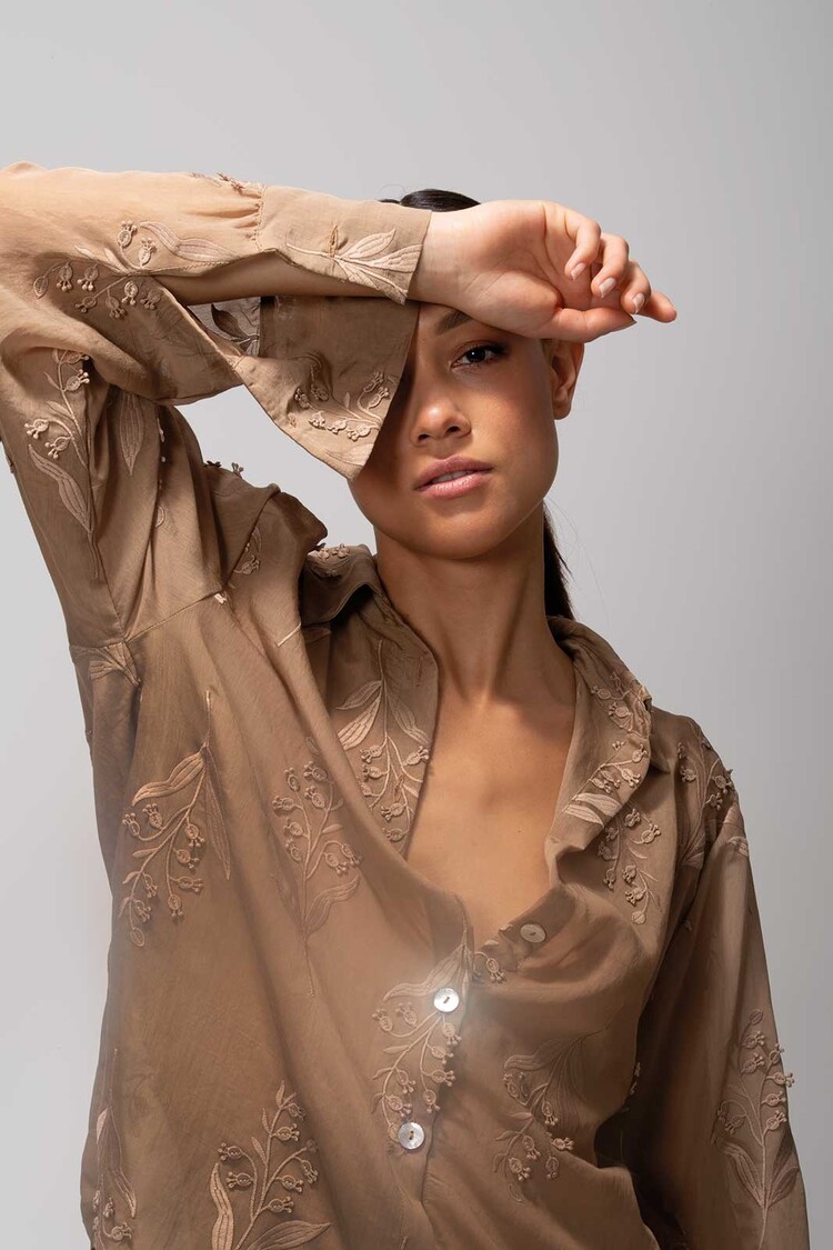 Dutchess Bally blouse - embroidery