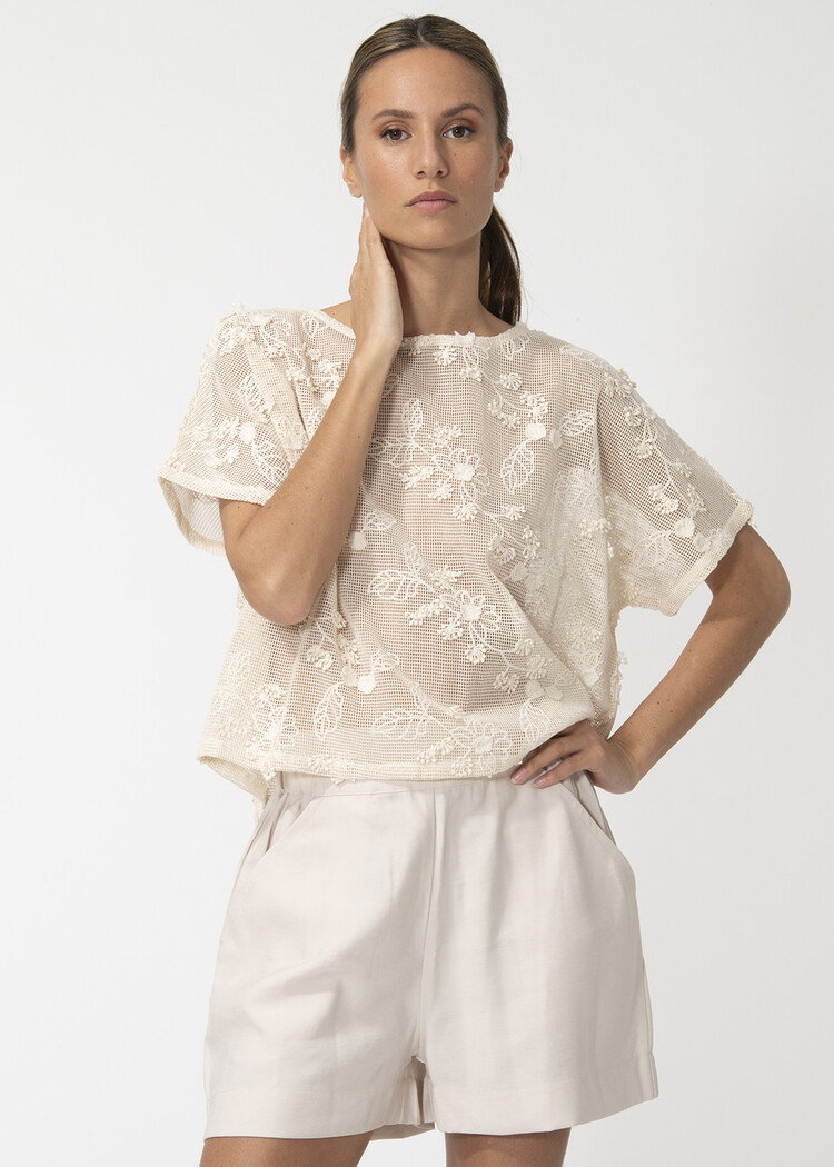 Dutchess Darling shorts - ecru