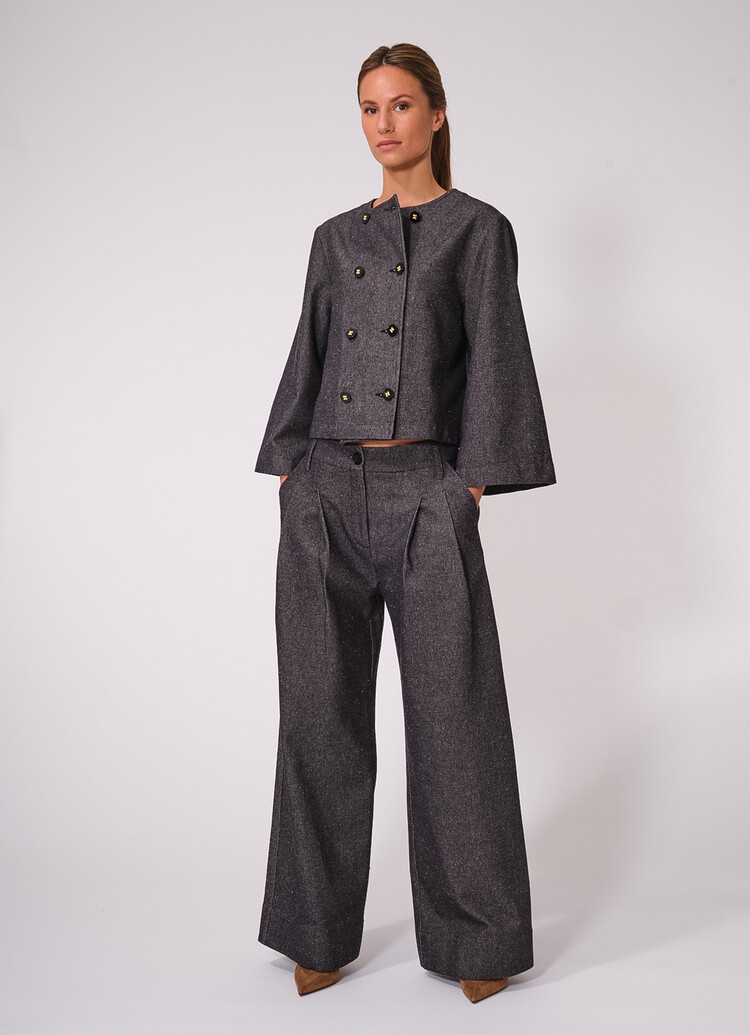 Dutchess Oxford broek - zwarte jeans