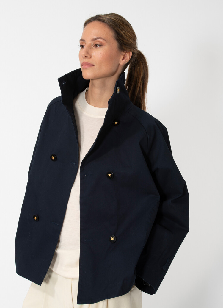 Dutchess Celine short trench - navy