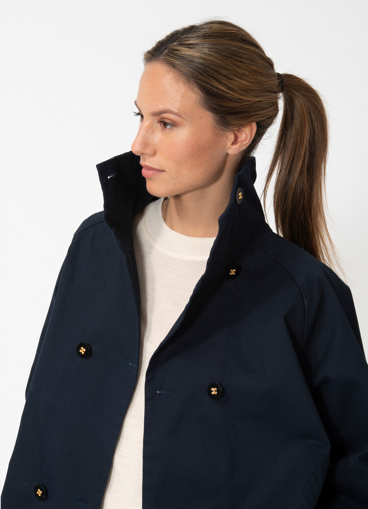 Dutchess Celine short trench - navy