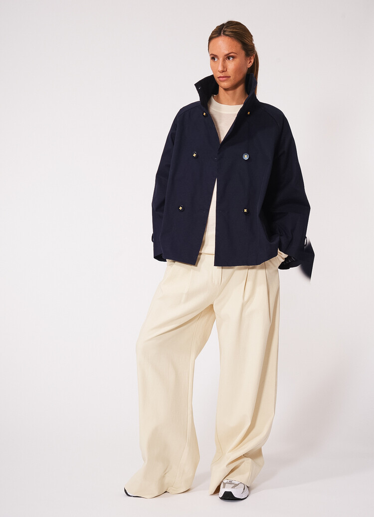 Dutchess Celine short trench - navy