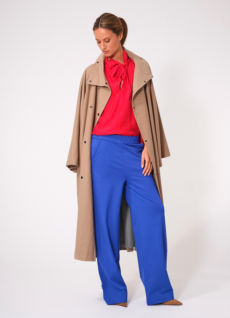 Dutchess Bowtie blouse - rood