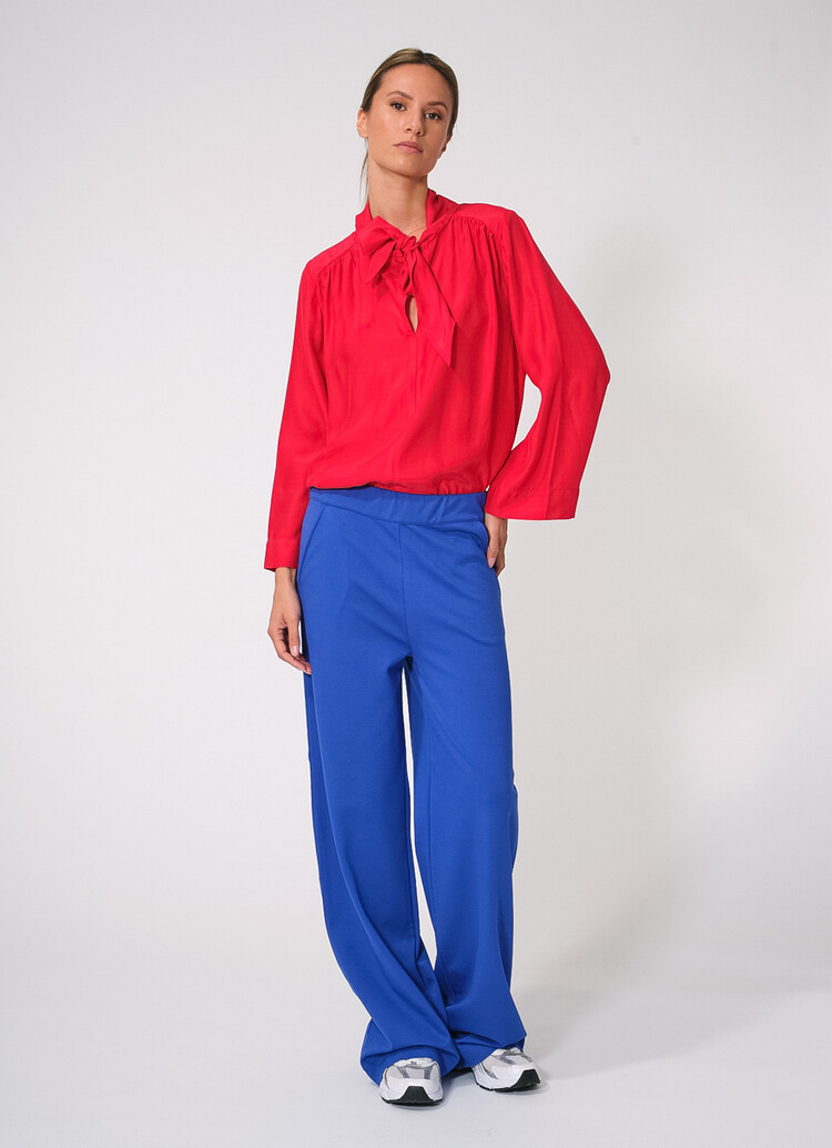 Dutchess Bowtie blouse - rood