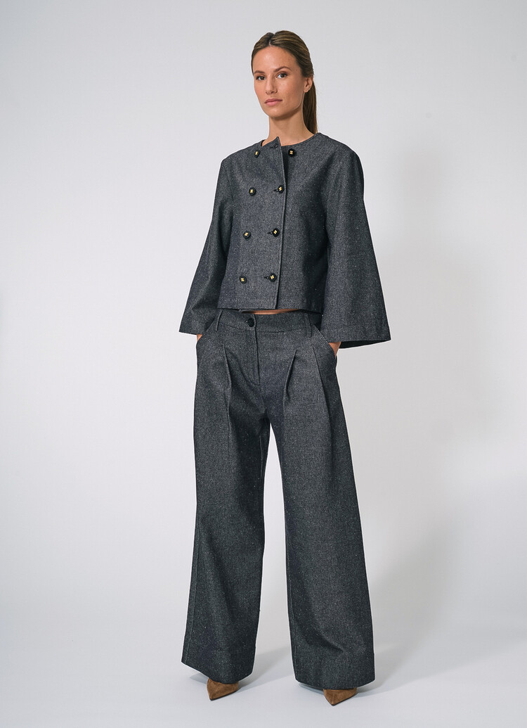 Dutchess Koko jacket  - black denim