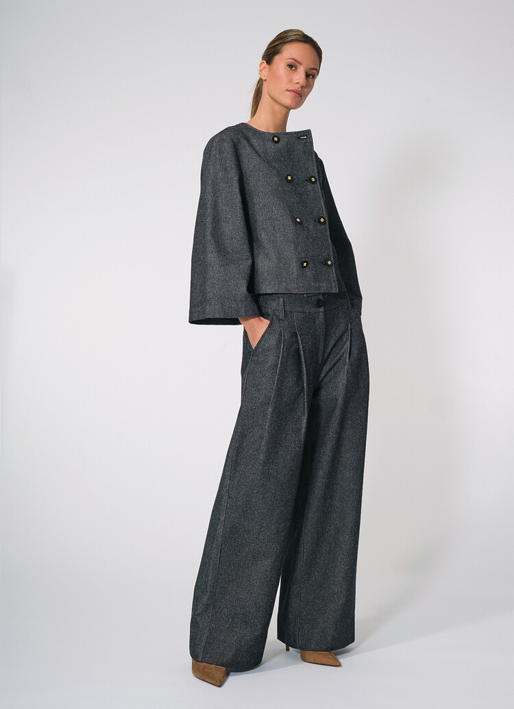 Dutchess Koko jacket  - black denim