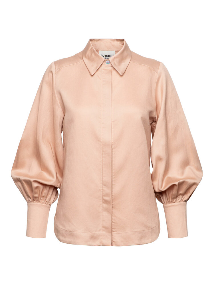 Dutchess Fem blouse - pale blush