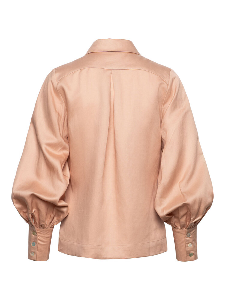 Dutchess Fem blouse - pale blush