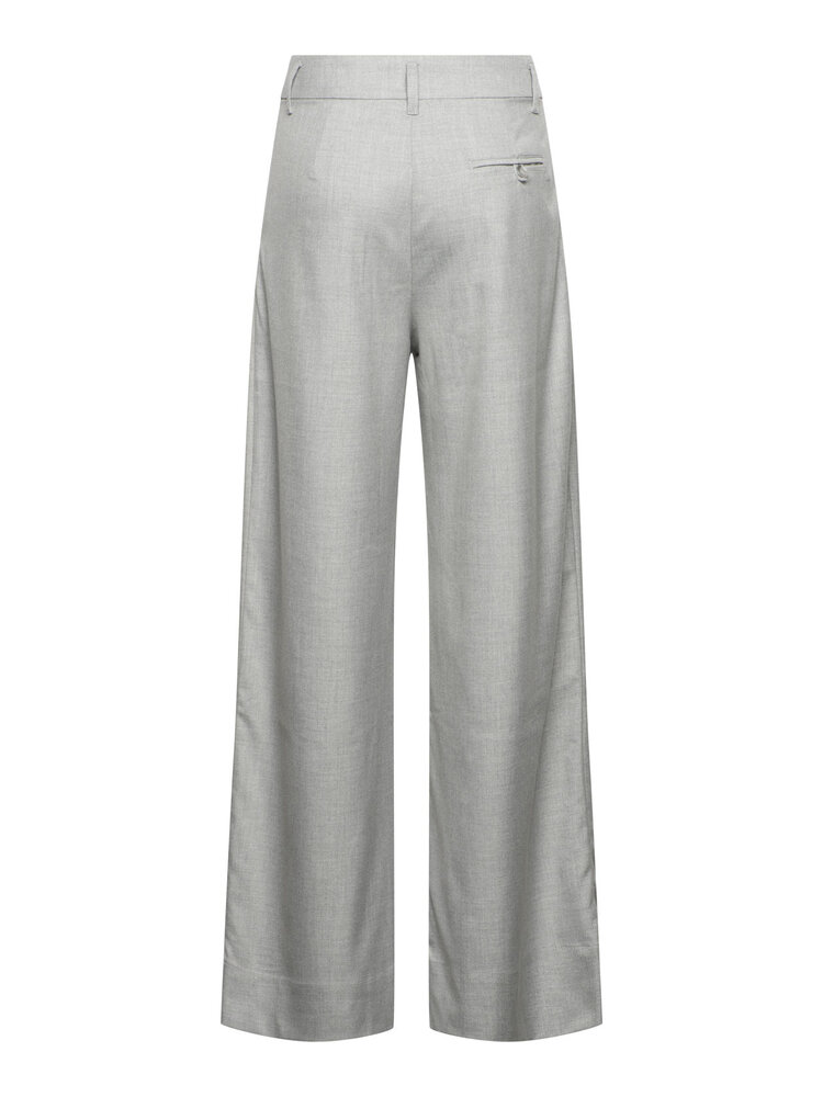 Dutchess Oxford broek - lichtgrijs melange