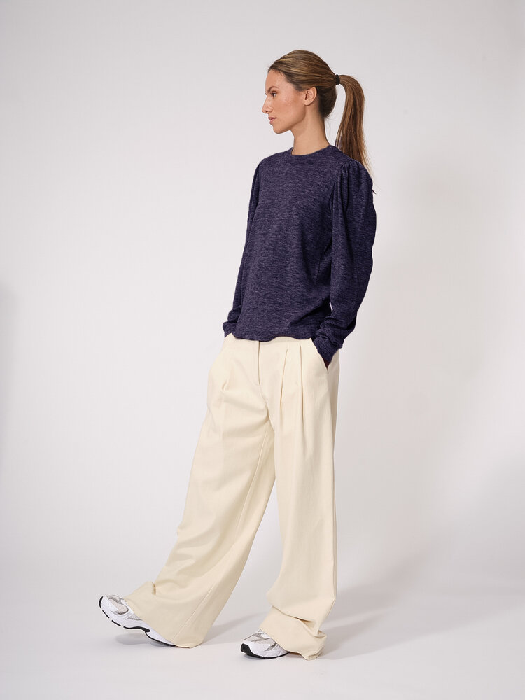 Dutchess Tiffany top - navy