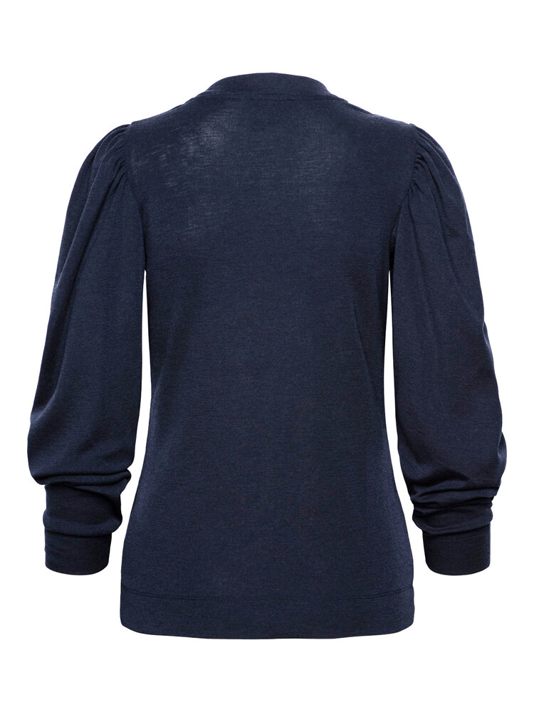 Dutchess Tiffany top - navy