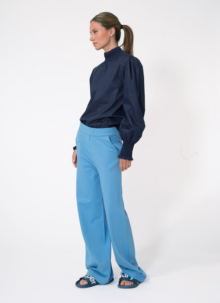 Dutchess Stuart blouse poplin - navy