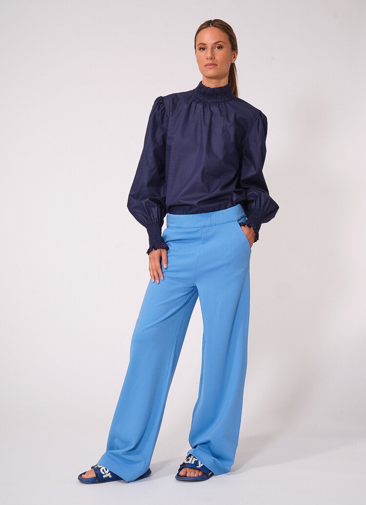 Dutchess Stuart blouse poplin - navy