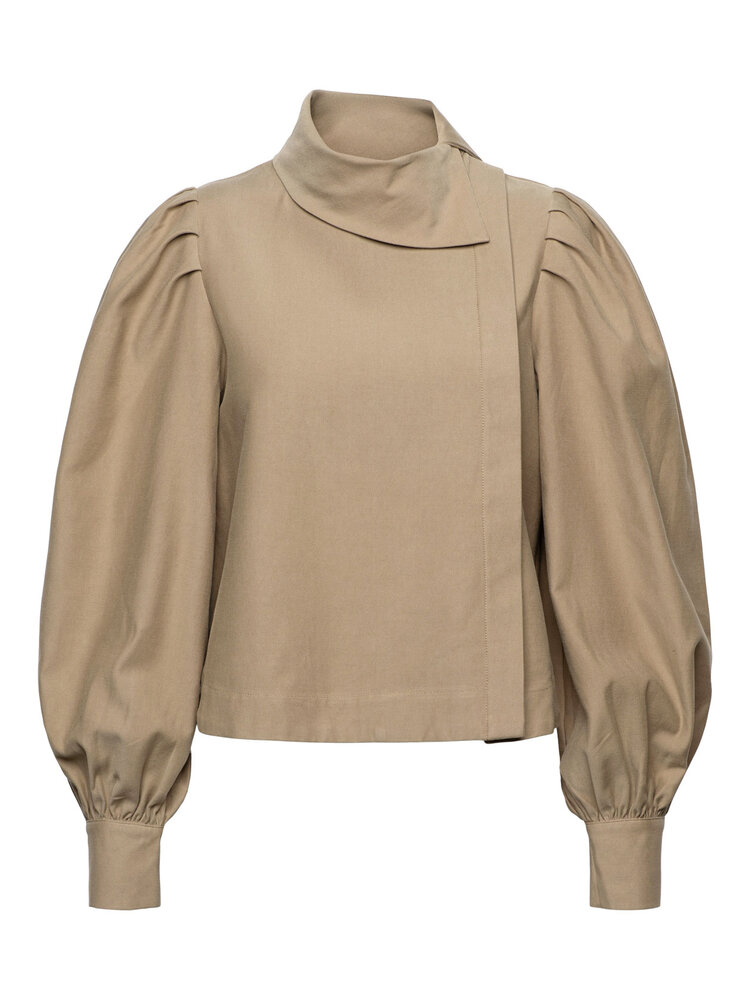 Dutchess Como blouse - khaki