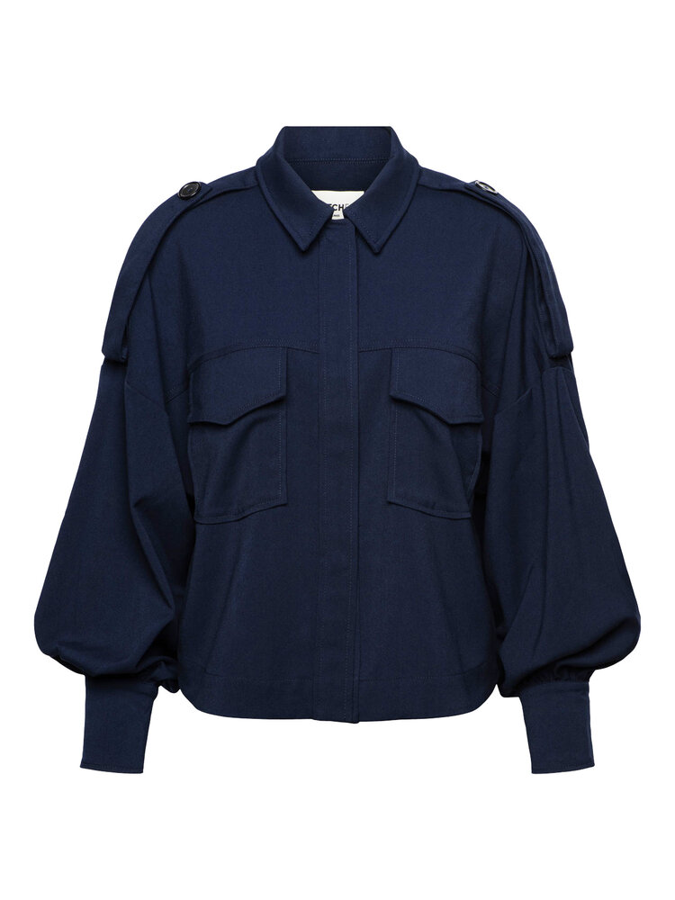 Dutchess Boxy blouse - navy