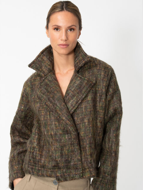 Dutchess Harper mohair coat